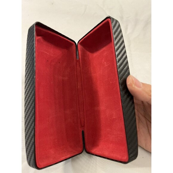 Tonino Lamborghini Carbon Fiber Pattern Sunglasses Case - Picture 5 of 9